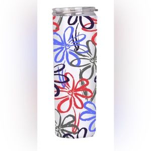 Simple Flower World TRAVEL 20oz stainless Cup Semi handmade GIFT